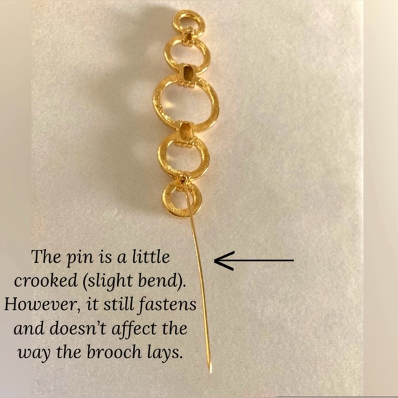 Vintage Estate Monet Pin - Picture 7 of 14